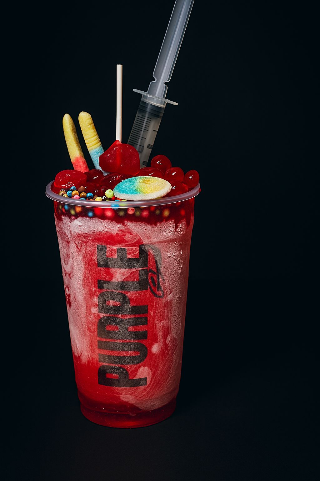 GRANIZADOS TODOS LOS TOPINGS LICOR  22ONZAS